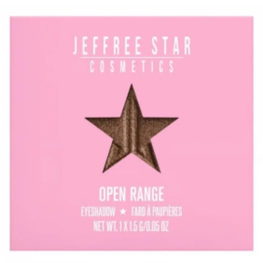 Jeffree Star Cosmetics Open Range Brown Shade Artistry Single Eyeshadow